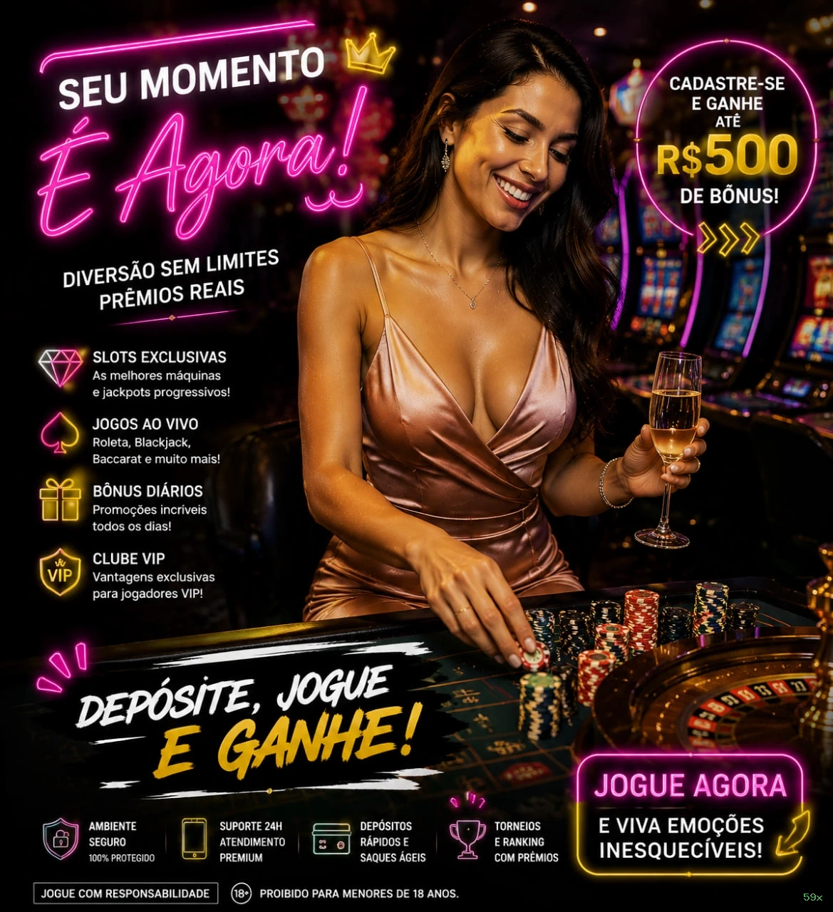 Programa VIP exclusivo da 59x